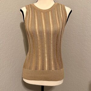 Ralph Lauren Knot Sleeveless Sweater - Medium